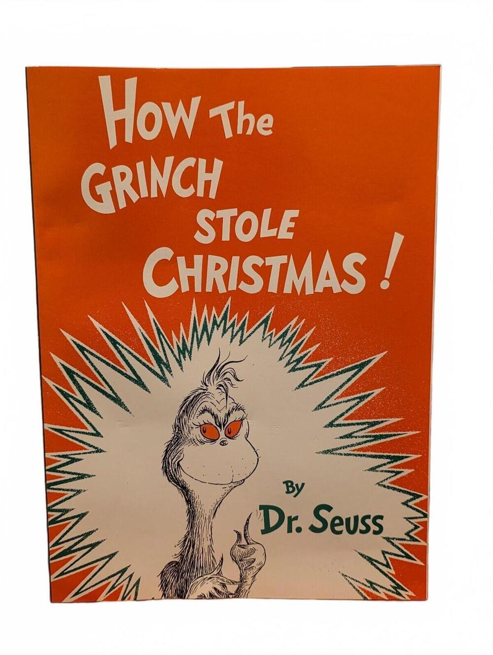 How the Grinch Stole Christmas by Seuss 1988 Paperback Random House NEW